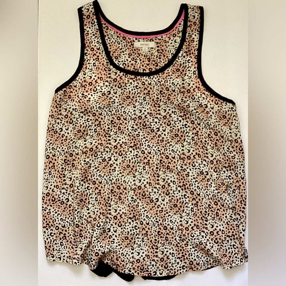 kensie Leopard Print Pajamas Set